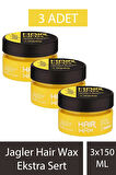 Jagler Hair Wax Ekstra Sert 150 ml 3 Adet