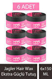 Jagler Hair Wax Ekstra Güçlü Tutuş 150 ml 6 Adet