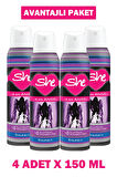 She Is An Angel Kadın Deodorant 150 ml 4 Adet
