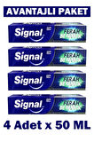 Siganal Ferah Beyazlık Diş Macunu 4x50 ml