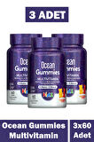 Ocean Gummies Multivitamin 60 Çiğnenebilir Jel Form 3 Adet