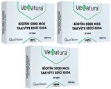Venatura Biotin 5000 mcg 30 Tablet 3 Adet