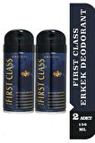 First Class Erkek Deodorant 150 ml 2 Adet