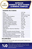 Nutraxin Womens Multivitamin Mineral Complex 60 Tablet 2 Adet
