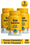 Ocean Gummies D3 K2 Vitamini 60 Adet 3 Adet