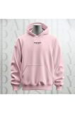 98 Brooklyn Baskılı Kapüşonlu Sweatshirt Hoodie Yünlü Kalın Kumaş 3 İplik Şardonlu