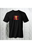 You Can May it Through Unisex Yarım Kollu Bisiklet Yaka %100 Pamuk Oversize T-shirt
