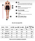 PASS&PASS 6106 Kadın Likralı Önden Yırtmaçlı Jeans Kot Denim Etek