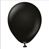 PASTEL BALON SİYAH 50 ADET