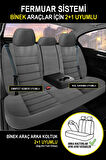 Alfa Romeo 159 Sportwagon 2.4 Jtdm (200) Q-tronic 2010 UYUMLU  Tay Tüyü Oto Koltuk Kılıfı FÜME