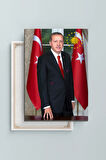 Recep Tayyip Erdoğan Başkan Erdoğan Rte Kanvas Tablo (7 Farklı Ölçü)