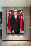Recep Tayyip Erdoğan Başkan Erdoğan Rte Kanvas Tablo (7 Farklı Ölçü)