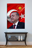 Recep Tayyip Erdoğan Cumhurbaşkanı Erdoğan Rte Kanvas Tablo (7 Farklı Ölçü)