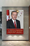 Recep Tayyip Erdoğan Başkan Erdoğan Rte Kanvas Tablo (7 Farklı Ölçü)