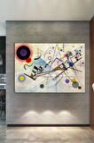 Wassily Kandinsky Composition Viii Canvas Wall Art Kanvas Tablo 8 Farklı Ölçü