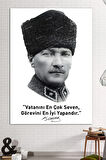 Ataürk Makam Panosu Mustafa Kemal Atatürk Makam Tablosu (8 Farklı Ölçü)