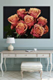 Güller Dekoratif Kanvas Tablo