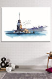 Kız Kulesi İstanbul Sanatsal Kanvas Tablo