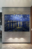 Vincent Van Gogh Stars Reflection Yıldızar Kanvas Tablo