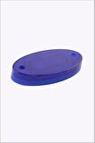 Oto Yan Sinyal Side Marker Oval Led Lamba 18 Led 12/24 Volt Mavi 2 Adet