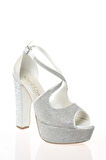 Kadın Moda Şık Sedef Cilt Full Taş Detaylı Topuklu Düğün Nişan Gece Abiye Ayakkabı