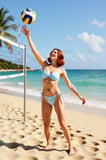 Kadın Bikini Takımı Balconette Balenli Kolsuz Brazilian Normal Bel Örme Ajurlu Dokulu Bağlamalı