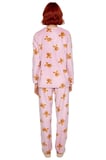 Kadın Ayıcık Desenli Polar Pijama Takımı Fonksiyonel Dayanıklı Kaliteli Konforlu Estetik Şık