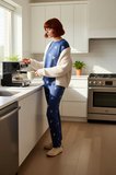 Kadın Ayıcık ve Kalp Desenli Polar Pijama Takımı Fonksiyonel Dayanıklı Kaliteli Konforlu Şık