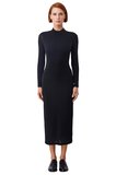 Kadın Bodycon Dik Yaka Simli Örme Maxi Elbise Özel Günlerinizi Işıltıyla Tamamlar Kış Şıklığı