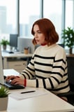 Kadın Oversize Dik Yaka Çizgili Triko Kazak Uzun Kollu Kışlık Rahat Basic Giyim Kaliteli Şık