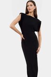 Şık Bodycon Elbise Örme Kumaş Maxi Boy Günlük Stil Özenle Seçilmiş Dayanıklı Malzeme Mükemmel Uyum