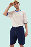 Erkek Şort Normal Bel Straight Kalıp Rahat Günlük Spor Hafta Sonu Yaz Aylarının Vazgeçilmezi