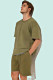 Erkek Geniş Kesim Kısa Şort Pamuk Rahat Günlük Stil Özel Günler Yaz Aylarının Vazgeçilmezi