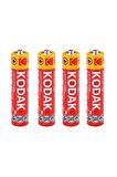 Kodak Kaahz-s4 Super Heavy Duty Çinko Karbon Aaa Ince Kalem Pil / Pakette 60 Adet