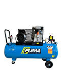 PUMA 100 Litre Yağlı Pistonlu Kompresör 3 HP, 8 Bar, 220 Volt