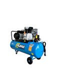 PUMA 100 Litre Yağlı Pistonlu Kompresör 3 HP, 8 Bar, 220 Volt