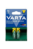56706 Power 2100mAh AA Şarj Edilebilir Kalem Pil 2'li Paket (Blister)