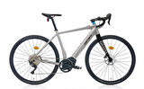 Carraro Gravel GE 5.0 550H E5000 GRX810 Mat Gümüş Siyah Mavi E-Gravel