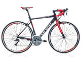 Corelli Boolva RC100 Claris 52cm 16 Vites Yol Yarış Bisikleti Siyah Kırmızı Beyaz