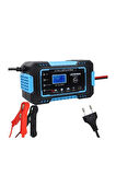 12V 6A Akıllı Akü Şarj Cihazı Otomatik LCD Ekran (UC-C120501A)