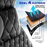 PANDA MARS SERİSİ FİLE KUMAŞ OTO KOLTUK MİNDERİ