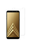 Samsung Galaxy A7 2018 Uyumlu Şeffaf 9h Tamperli Cam Ekran Koruyucu