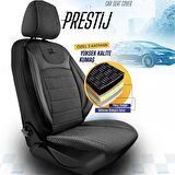 PANDA PRESTİJ SERİSİ DOKUMA KUMAŞ OTO KOLTUK KILIFI