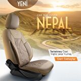 PANDA NEPAL SERİSİ İNGİLİZ JAKAR KUMAŞ  OTO KOLTUK KILIFI