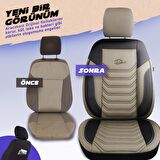 PANDA FLORİDA SERİSİ PİKE KUMAŞ OTO KOLTUK KILIFI
