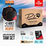 PANDA BOSTON SERİSİ VELUCANTRA KUMAŞ OTO KOLTUK KILIFI - TAM SET