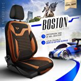 PANDA BOSTON SERİSİ KETEN KUMAŞ OTO KOLTUK KILIFI - TAM SET