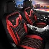 PANDA BOSTON SERİSİ KETEN KUMAŞ OTO KOLTUK KILIFI - TAM SET
