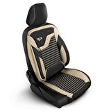 PANDA BOSTON SERİSİ KETEN KUMAŞ OTO KOLTUK KILIFI - TAM SET