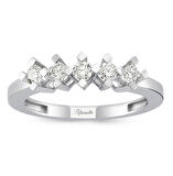 0.35 Ct. Beştaş Pırlanta Yüzük 14 Ayar